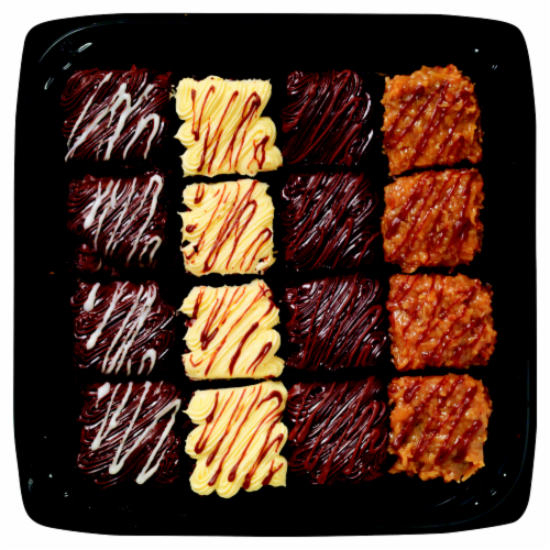 Bakery Fresh Goodness Iced Brownie Tray Perspective: front