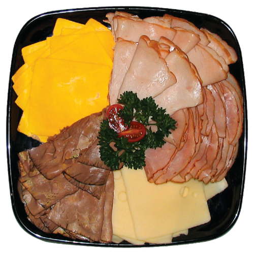 Deli Small Meat & Cheese Tray Perspective: front