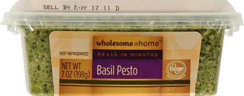 Wholesome@home Basil Pesto Sauce Perspective: front
