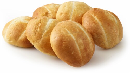 Bakery Fresh Goodness Telera Rolls 6ct Perspective: front