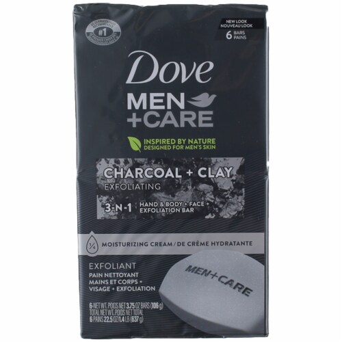 dove charcoal clay soap