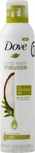 Dove Coconut Oil Body Wash Mousse