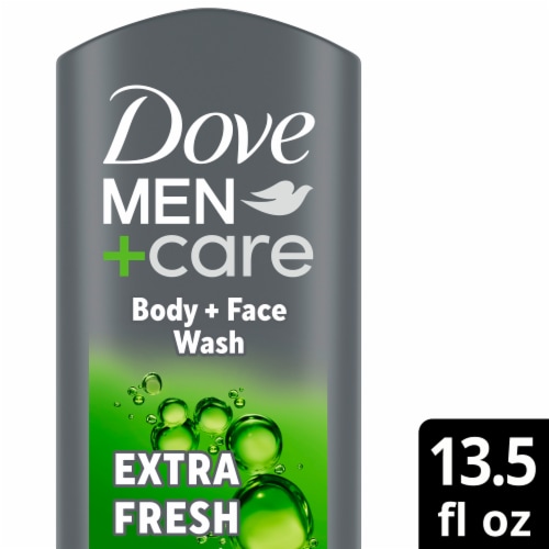 Dove Body and Face Wash Refreshing Extra Fresh Perspective: front
