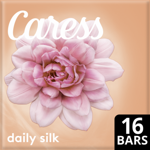 Caress Daily Silk Bar Soap Perspective: front