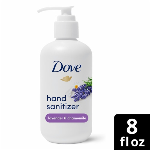Dove Lavender and Chamomile Hand Sanitizer Perspective: front