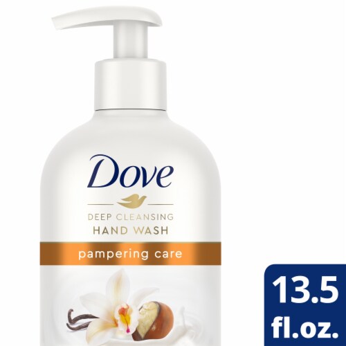 Dove Pampering Care Shea Butter & Warm Vanilla Hand Wash Perspective: front