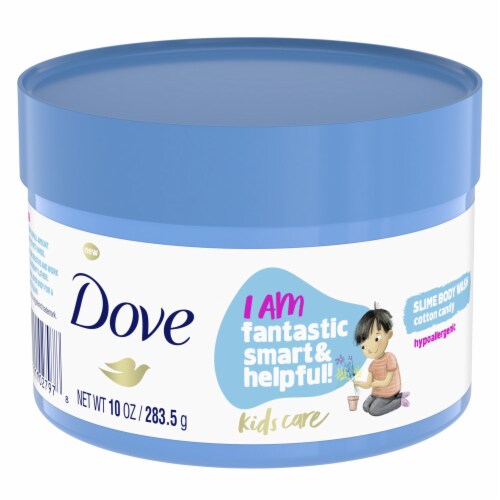 Dove Kids Care Cotton Candy Slime Body Wash Perspective: front