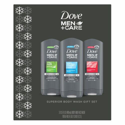 Dove Men+Care Superior Body Wash Gift Set Perspective: front