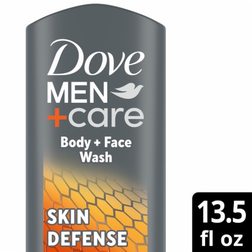 Dove Men+Care Antibacterial Body and Face Wash Perspective: front