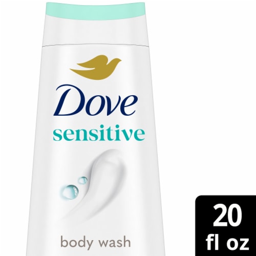 Dove Sensitive Skin Body Wash, 20 fl oz - Baker’s