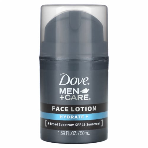 Dove Men+Care Hydrate Plus Face Lotion Perspective: front