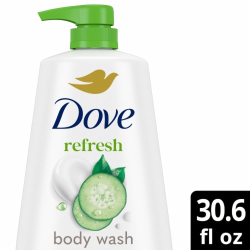 dove green body wash