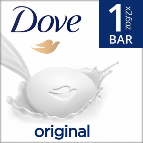 Dove Beauty Bar Original Gentle Skin Cleanser Perspective: front