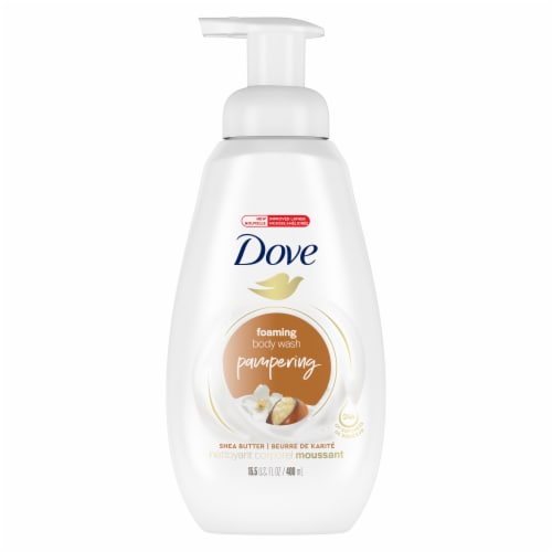 Dove Shea Butter with Warm Vanilla Instant Foaming Body Wash with NutriumMoisture Technology