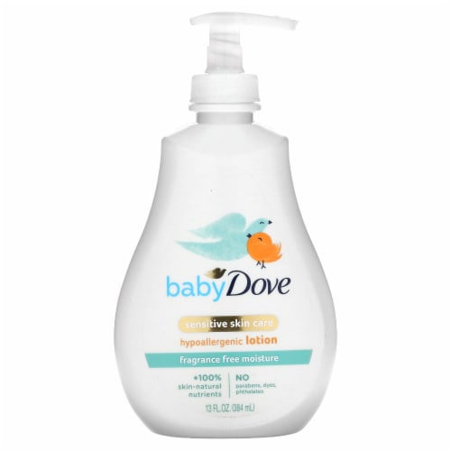 Dove Sensitive Skin Care Fragrance Free Moisture Baby Lotion