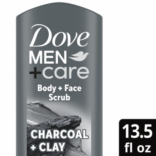 Dove Purifying Charcoal + Clay Body and Face Wash Perspective: front