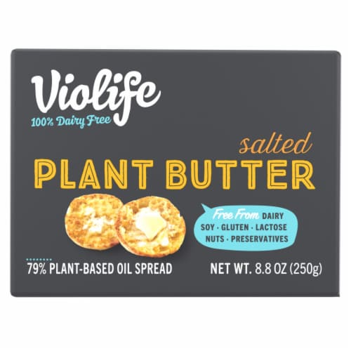 Violife Plant Butter Salted, Dairy-Free Vegan Perspective: front