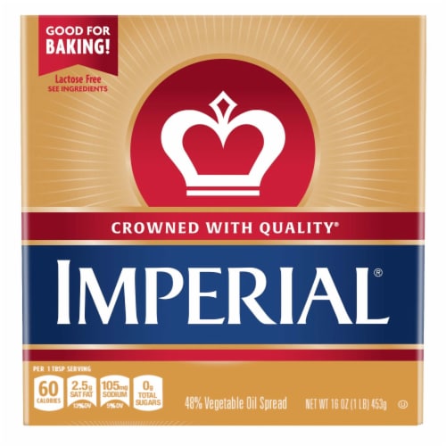 Imperial Vegetable Oil Spread Sticks 16 oz Perspective: front