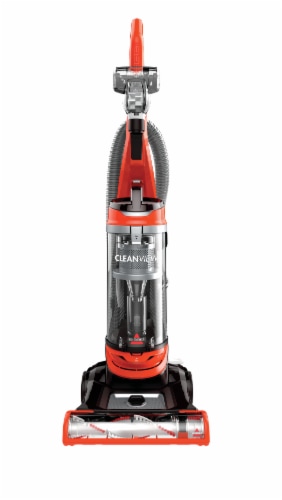 Bissell® CleanView Bagless Vacuum with OnePass - Silver/Orange Perspective: front