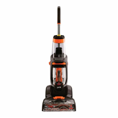 Bissell Standard Orange ProHeat 2X Revolution Bagless Carpet Cleaner Perspective: front