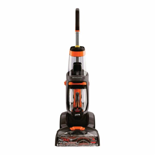 Bissell Standard Orange ProHeat 2X Revolution Bagless Carpet Cleaner Perspective: front
