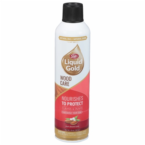 Scott's Liquid Gold Spray Furniture Polish, Almond Scent, 10 Ounce, Size: 10 oz