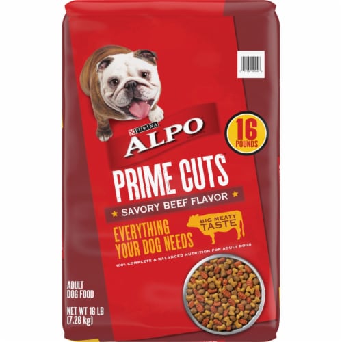 Purina Alpo Prime Cuts 16 Lb. Savory Beef Flavor Adult Dry Dog Food 011202 16Lb. Kroger