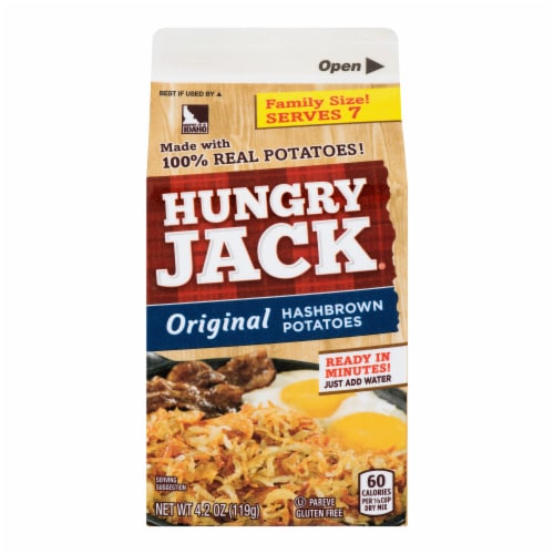 Hungry Jack® Original Hashbrown Potatoes Perspective: front