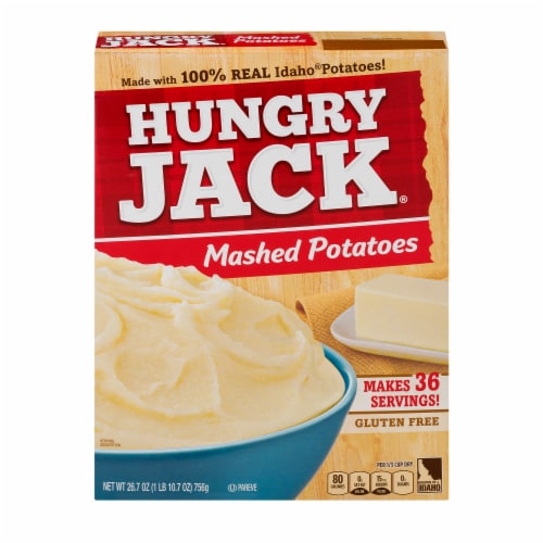 Hungry Jack Mashed Potatoes Perspective: front