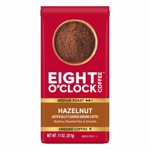 Eight O'Clock® Hazelnut Medium Roast Ground Coffee Perspective: front