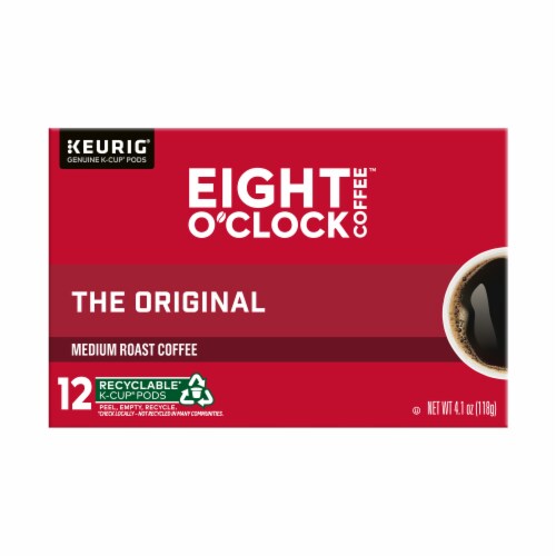 Eight O'Clock The Original Medium Roast Coffee K-Cup Pods Perspective: front