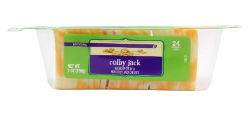 Roundy's® Colby Jack Cheese Cracker Perspective: front