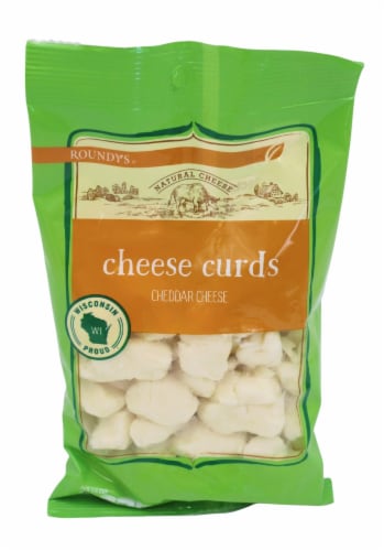 Roundy's® White Cheddar Cheese Curds Perspective: front