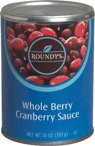 Roundy's® Whole Berry Cranberry Sauce Perspective: front