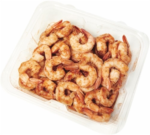 Large Raspberry Chipotle Shrimp Perspective: front