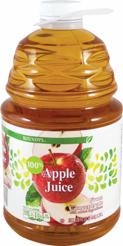 Roundy's 100% Apple Juice Perspective: front