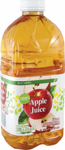 Roundy's 100% Apple Juice Perspective: front