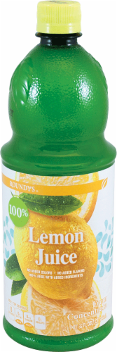 Roundy's Lemon Juice Perspective: front