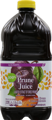 Roundy's 100% Prune Juice Perspective: front