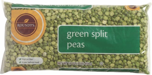 Roundy's Dry Green Split Peas Perspective: front