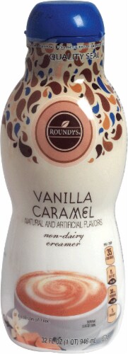 Roundy's® Vanilla Caramel Coffee Creamer Perspective: front