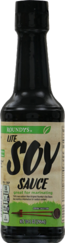 Roundy's Lite Soy Sauce Perspective: front