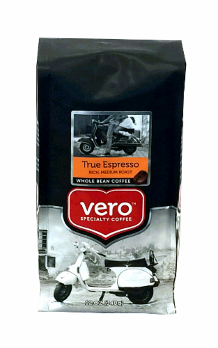 Vero® True Espresso Rich Medium Roast Whole Bean Coffee Perspective: front