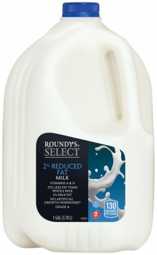 Roundy's® Select 2% Reduced Fat Milk Perspective: front
