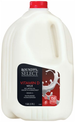 Roundy's® Select Vitamin D Whole Milk Perspective: front