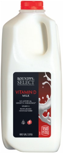 Roundy's® Select Vitamin D Whole Milk Perspective: front