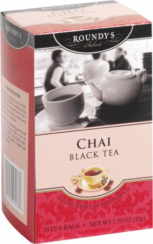 Roundy's® Select Chai Black Tea Bags Perspective: front