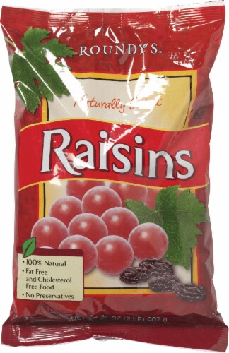Roundy's Seedless Raisins Perspective: front