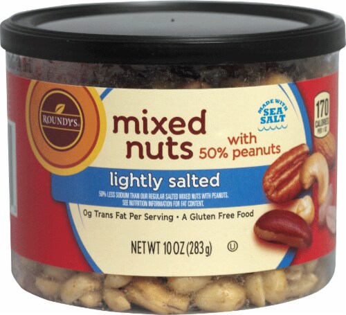 Roundy's® Lightly Salted Mixed Nuts Perspective: front