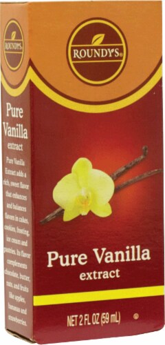 Roundy's Pure Vanilla Extract Perspective: front